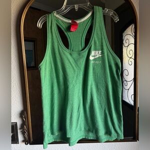 Green Nike Racerback
